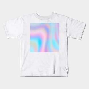 Pastel Rainbow Pattern Kids T-Shirt